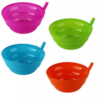 Bowl w/Sipper 4pc