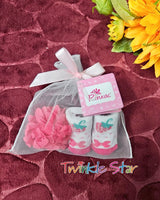 Baby Socks & headband gift set fts40175