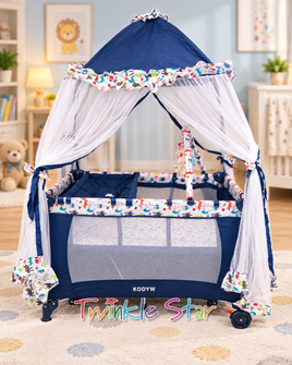 Playpen w/4 post Canopy FTS32351