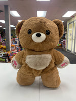 Plush Teddy Backpack 14"