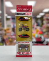 Toy Die Cast Vehicle 4pc FTOY2024111