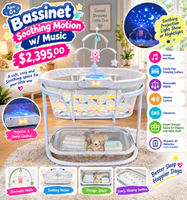 Bassinet-Soothing Motion w/Music FTS32373
