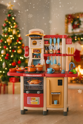 Kitchen w/steam Red FTS17943