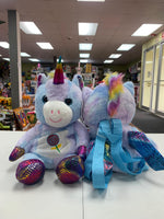 Plush Unicorn Teddy Backpack FTS17927