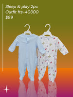 Sleep & Play 2pc Outfit fts40300