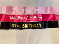 Sash-Happy Bday TSLBS