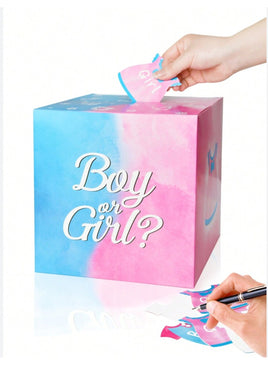 Gender Reveal Voting Box fts32552