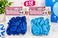 Balloon 12pk fts19195-blue