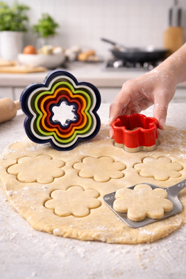 Cookie Cutter Flour 6pc Fts28899