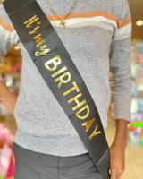 Sash-Happy Bday TSLBS