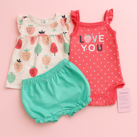 Girl Outfit on Hanger 3pc fts40452