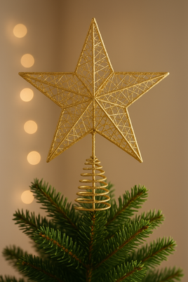 Christmas tree top  spiral fts15629