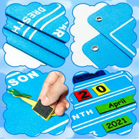 Kids My Daily Calendar Mat FTS32466