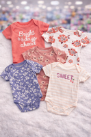 Onesies 5pk Asst fts40313