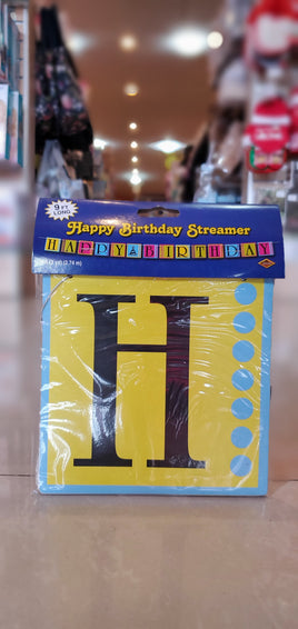 Streamer-Happy Birthday BPS54538