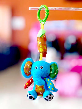 Plush Rattle Elephant 6" FTS32189