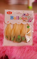 Balloon  W/ Confetti 6pk