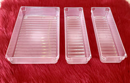 Acrylic 3pc Organizer FTS29160