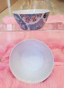 Bowl-6" Round Melamine Printed