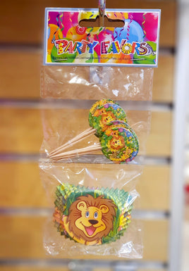 Party Cupcake Holder w/Toothpick FTS19023
