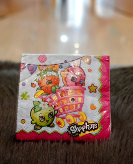 Party Napkins Shopkins 16Ct