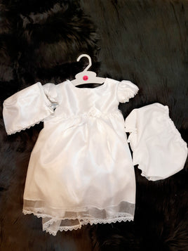White Christening Formal w/Tutu SLH6-12
