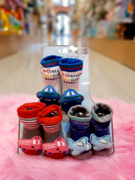 Bootie 3pk 0-12M Boys 4sea-75855