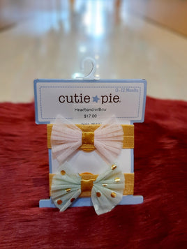 Headband w/Bow 2pk 4sea-46827
