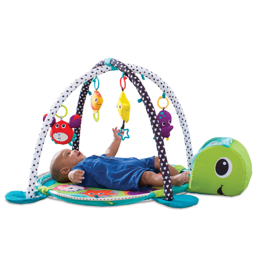 Turtle baby gym online and ball pit