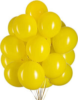 Balloon 10ct 12" Yellow