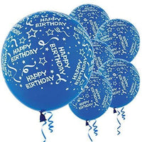 Balloon Bday Royal 6pk