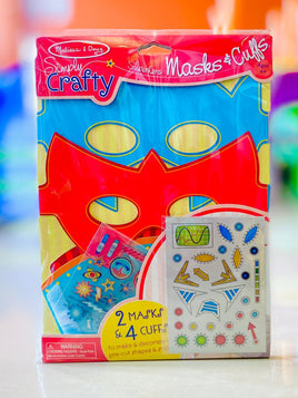 Toy Superhero Mask & Cuffs MD9477