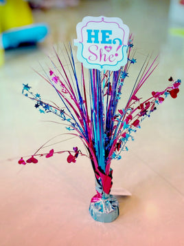 Shower Centerpiece-He or She