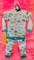 Gerber 4pc Cotton PJS Boy Inf