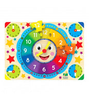 Toy Clock Puzzle Lift & Learn