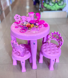 Toy Pcess Table w/2 Chairs