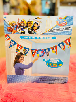 DC Girl Ribbon Banner AM121609
