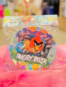 Party Tea Plates 6pk AngryBird