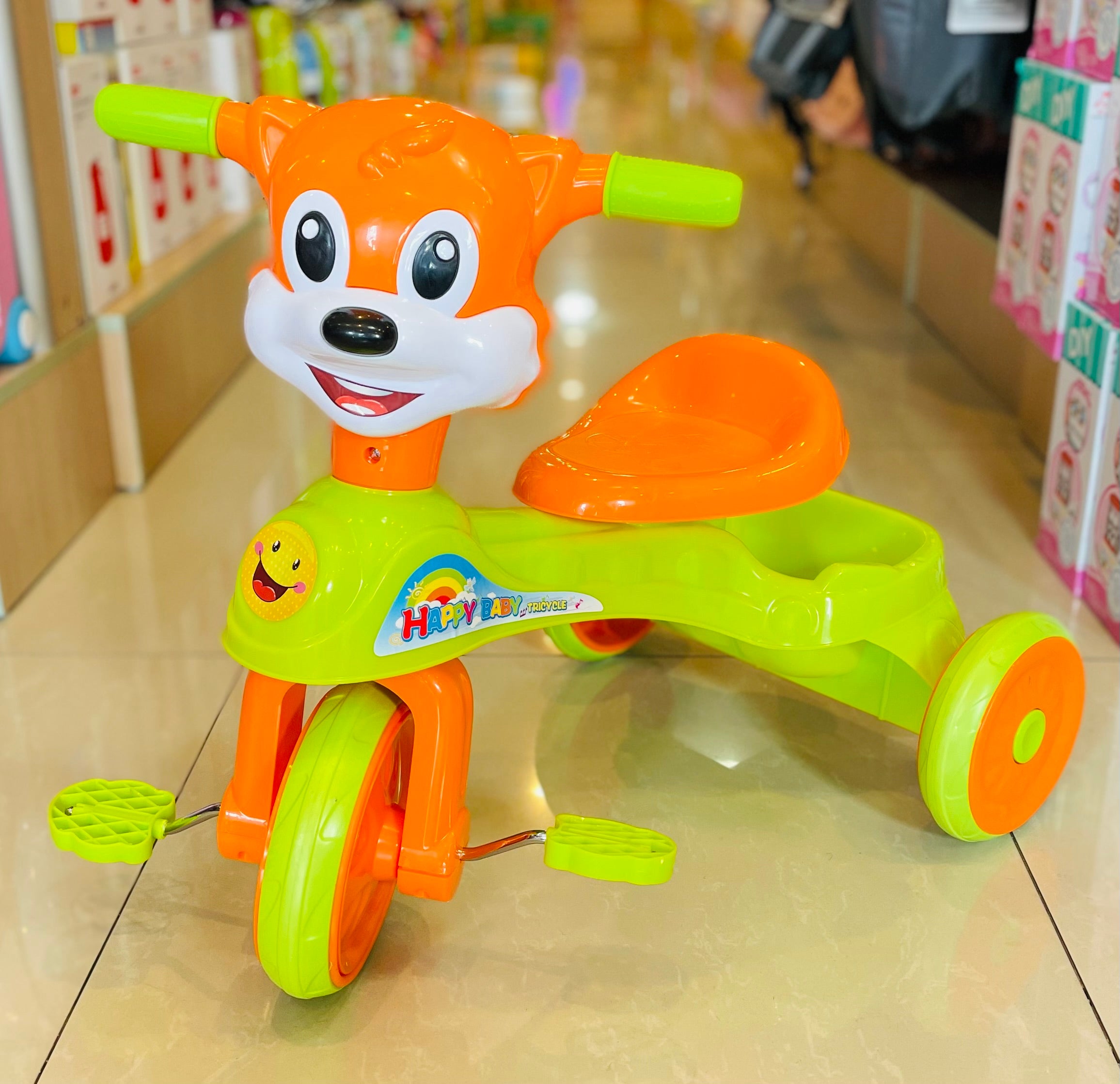 Trike w Puppy Face Twinkle Star Baby Party Store