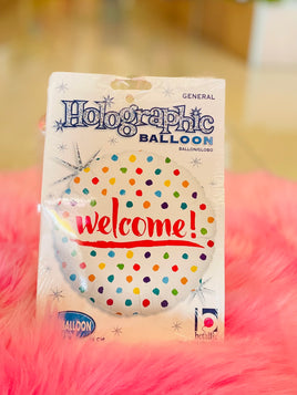 Balloon  Welcome Dots BE85628