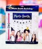Photo Booth #Party Backdrop