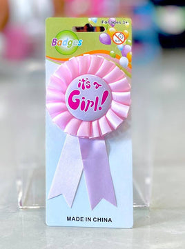 Party Badge Its a Boy/Girl