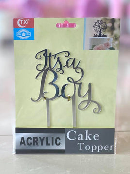 Party Cake Topper It's A Boy