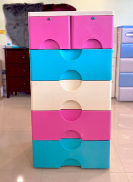 Five Drawer multi colour FTS27989