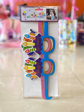 Party Glasses HB Paper Des 6pk