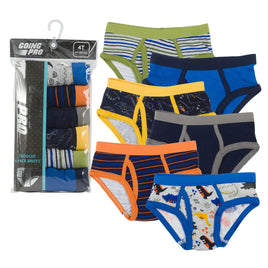 Boxer Brief 6pk 2T-4T Cotton 4sea-74634