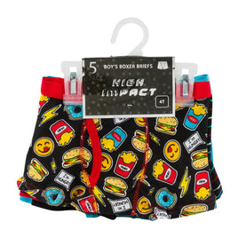 Boxer Brief 5pk 2T-4T Cotton 4sea-74643