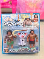 Toy Doll Set Moana 3pc