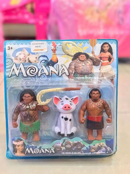 Toy Doll Set Moana 3pc