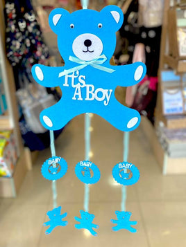 Shower Felt Bear Deco Boy FTS19608b